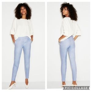 Express Columnist Linen Blend Ankle Pants Size 2